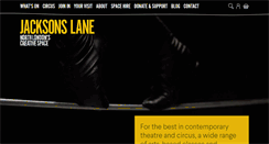 Desktop Screenshot of jacksonslane.org.uk